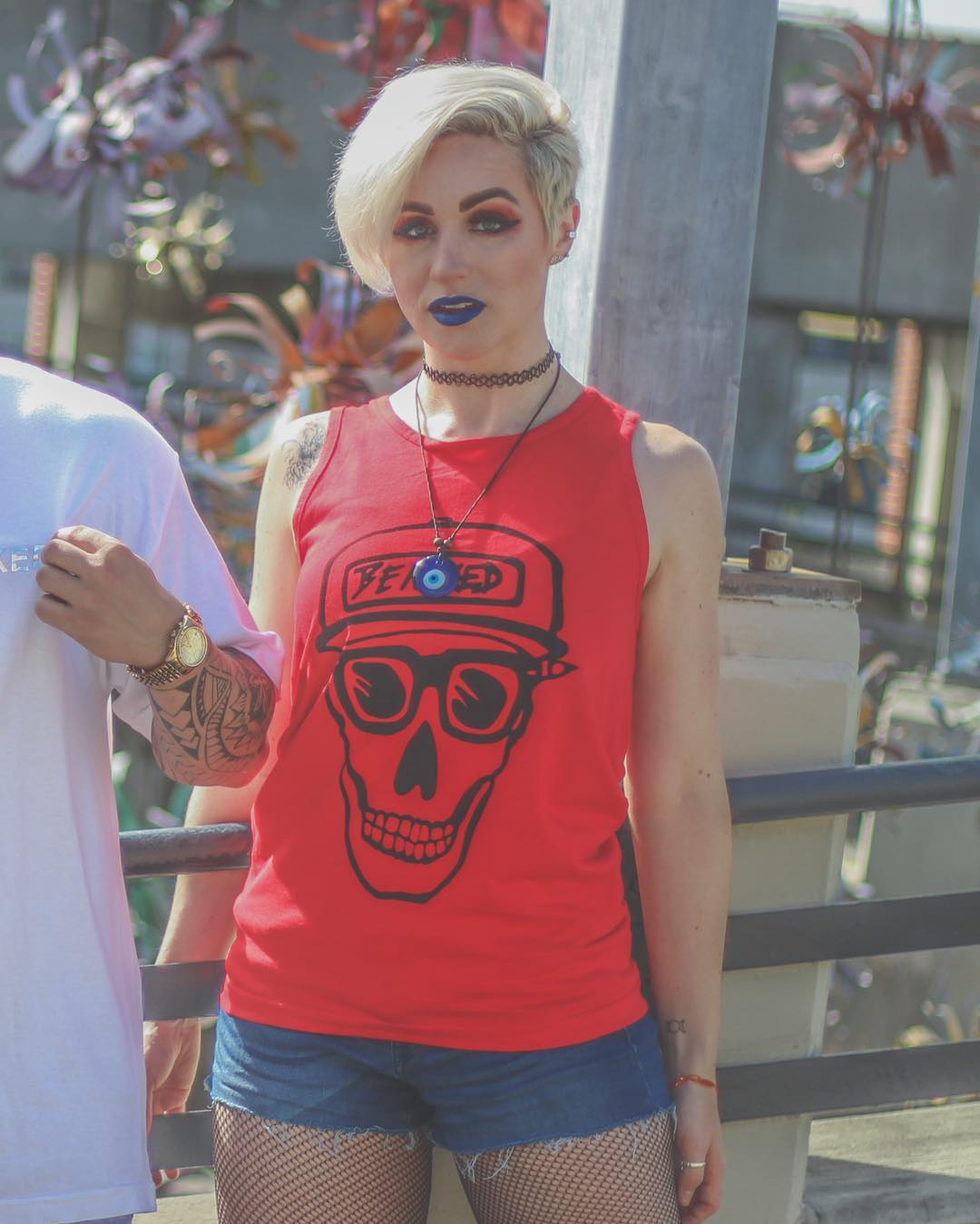Be Naked Skull Tank