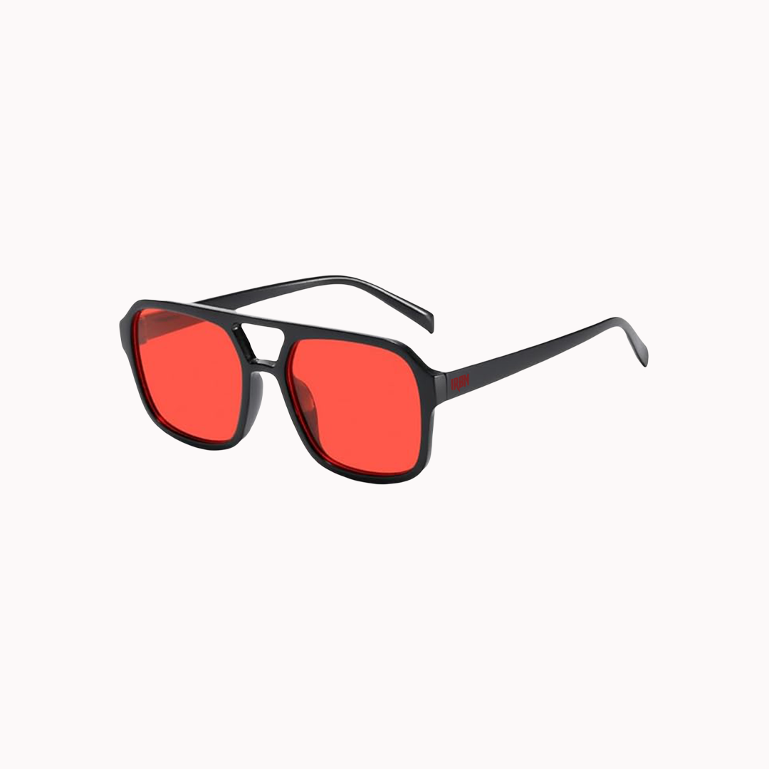 Red Retro IRBN Sunglasses