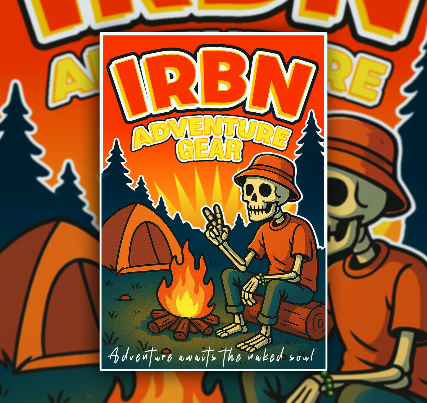 Adventure Awaits IRBN Adventure Gear Tshirt