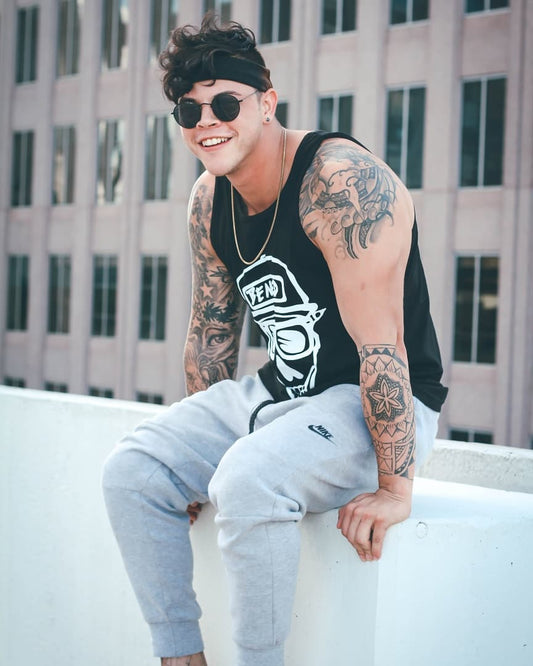 Be Naked Skull Tank