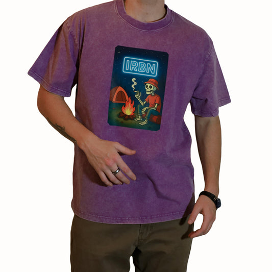 Purple IRBN Adventure Vibes Oversized T
